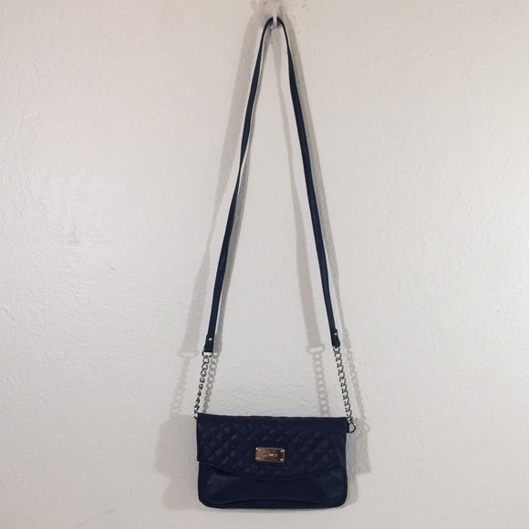 Nine West Pacific Blue Quilted Tunnel Crossbody - Picture 5 of 9